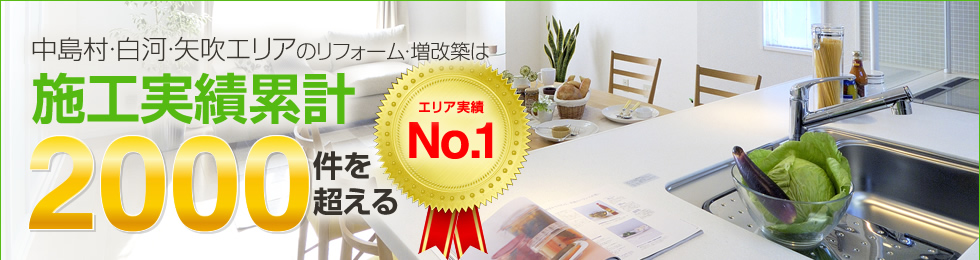 エリア実績No.1